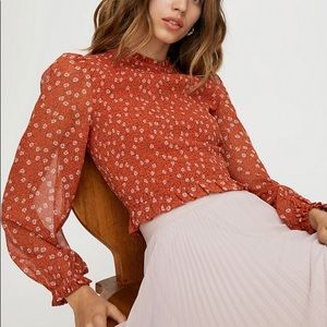 Aritzia Wilfred blouse